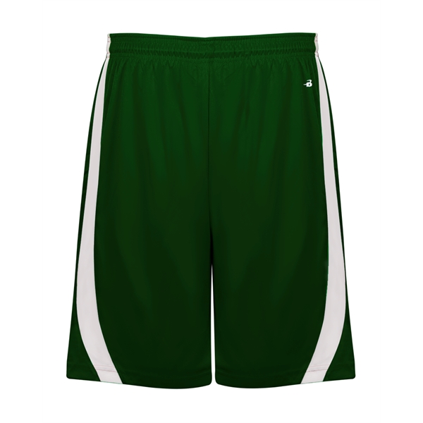 9" inseam, reversible short, each layer individually bottom hemmed for easy... from ASI 37461 Augusta Sportswear