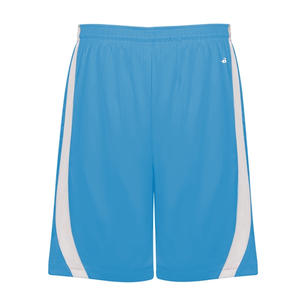 9" inseam, reversible short, each layer individually bottom hemmed for easy... from ASI 37461 Augusta Sportswear