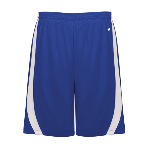 9" inseam, reversible short, each layer individually bottom hemmed for easy... from ASI 37461 Augusta Sportswear