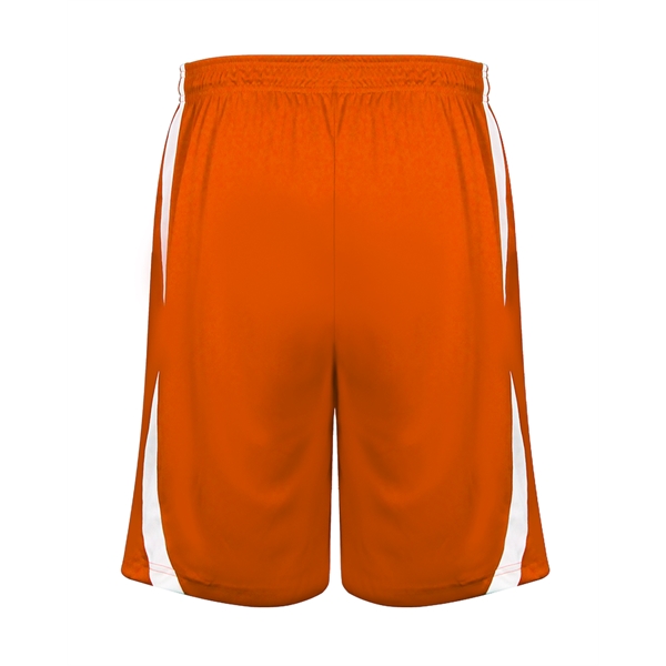 9" inseam, reversible short, each layer individually bottom hemmed for easy... from ASI 37461 Augusta Sportswear