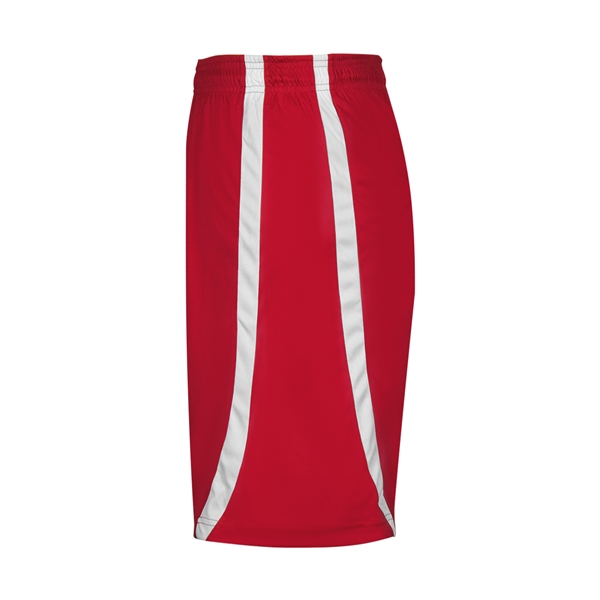 Reversible youth shorts, each layer individually bottom hemmed for easy screening,... from ASI 37461 Augusta Sportswear