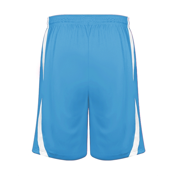 Reversible youth shorts, each layer individually bottom hemmed for easy screening,... from ASI 37461 Augusta Sportswear