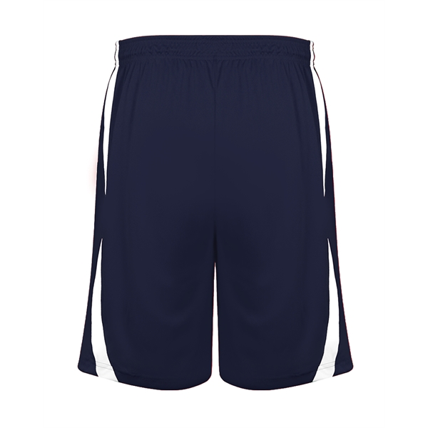 Reversible youth shorts, each layer individually bottom hemmed for easy screening,... from ASI 37461 Augusta Sportswear