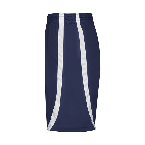 Reversible youth shorts, each layer individually bottom hemmed for easy screening,... from ASI 37461 Augusta Sportswear