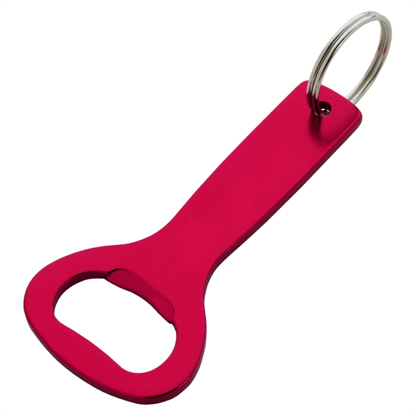 Aluminum Bottle Opener Key Ring.  Approx. Size:  1 1/2"... from ASI 61125 Hit Promotional Products / Hit®
