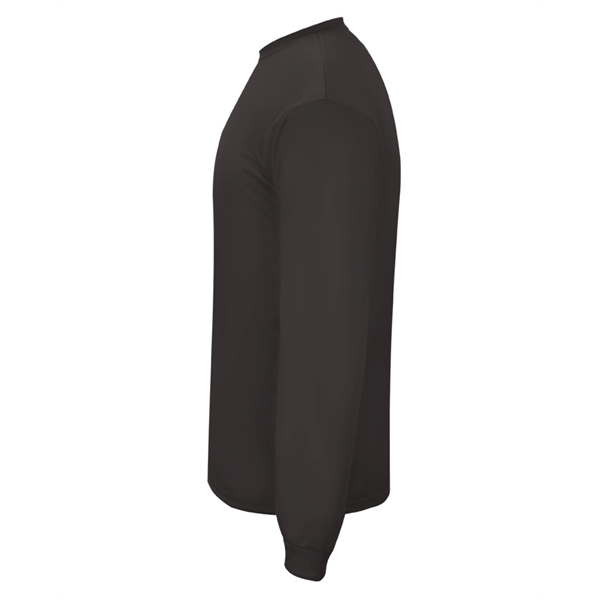 Long sleeve t-shirt with double-needle hem, Self-fabric collar.... from ASI 37461 Augusta Sportswear