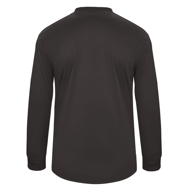 Long sleeve t-shirt with double-needle hem, Self-fabric collar.... from ASI 37461 Augusta Sportswear