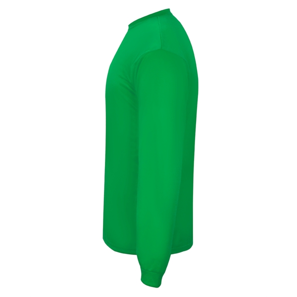 Long sleeve t-shirt with double-needle hem, Self-fabric collar.... from ASI 37461 Augusta Sportswear