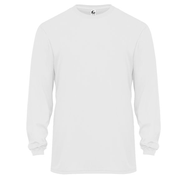 Long sleeve t-shirt with double-needle hem, Self-fabric collar.... from ASI 37461 Augusta Sportswear