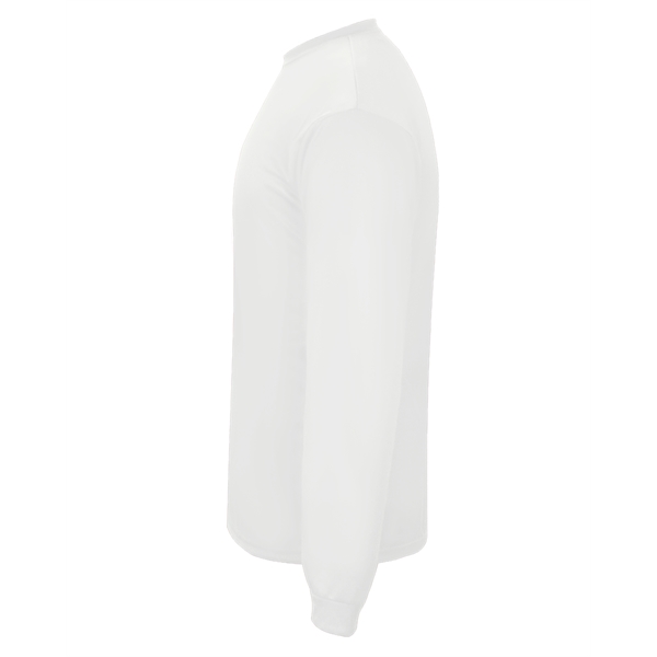 Long sleeve t-shirt with double-needle hem, Self-fabric collar.... from ASI 37461 Augusta Sportswear