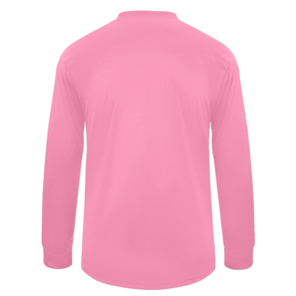 Long sleeve t-shirt with double-needle hem, Self-fabric collar.... from ASI 37461 Augusta Sportswear