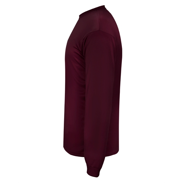 Long sleeve t-shirt with double-needle hem, Self-fabric collar.... from ASI 37461 Augusta Sportswear