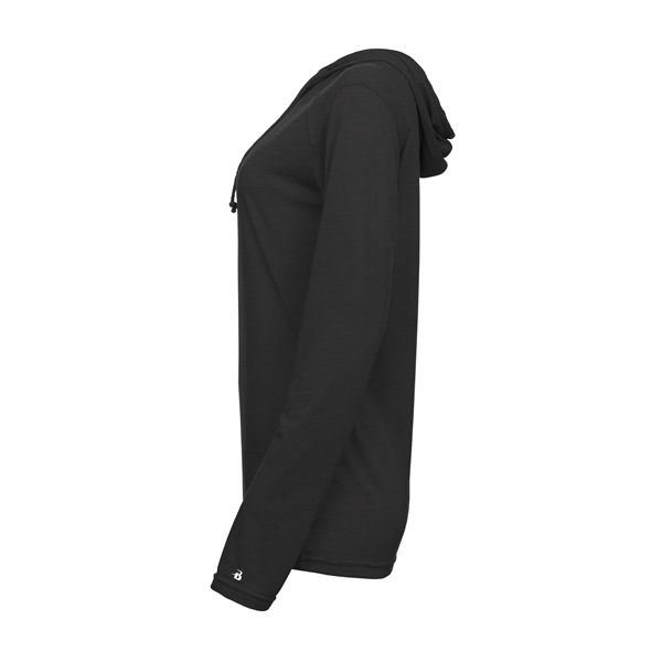 Tri-Blend surplice women's hooded tee.... from ASI 37461 Augusta Sportswear