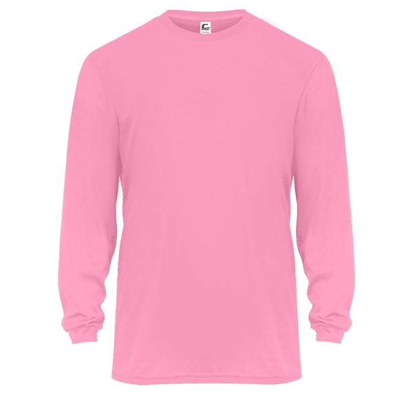 Long sleeve t-shirt with double-needle hem, Self-fabric collar.... from ASI 37461 Augusta Sportswear