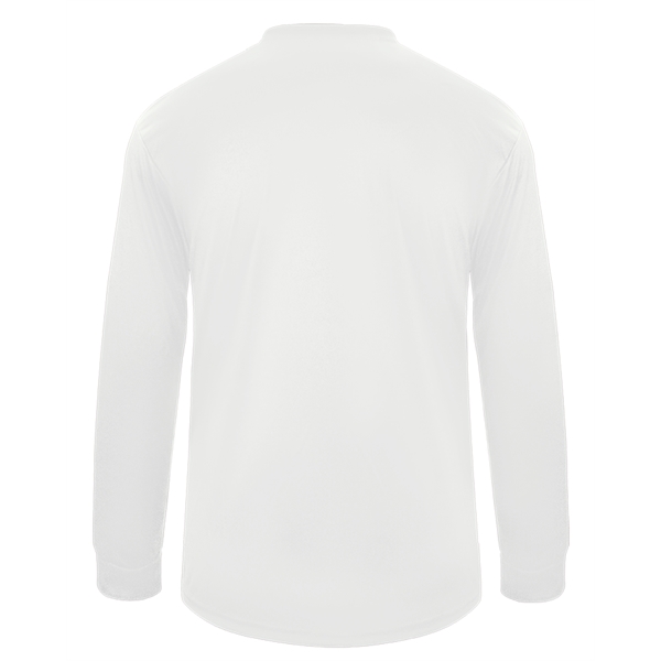 Long sleeve t-shirt with double-needle hem, Self-fabric collar.... from ASI 37461 Augusta Sportswear