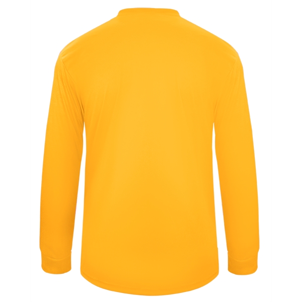 Long sleeve t-shirt with double-needle hem, Self-fabric collar.... from ASI 37461 Augusta Sportswear