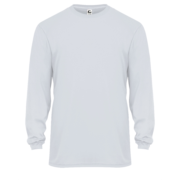 Long sleeve t-shirt with double-needle hem, Self-fabric collar.... from ASI 37461 Augusta Sportswear