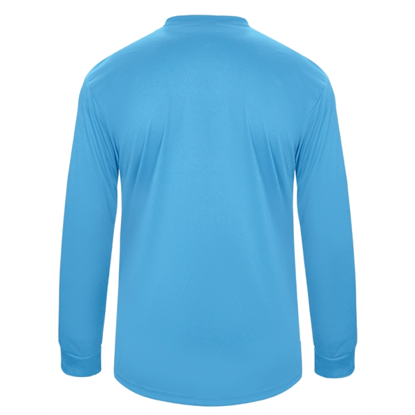 Long sleeve t-shirt with double-needle hem, Self-fabric collar.... from ASI 37461 Augusta Sportswear