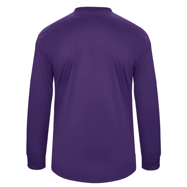 Long sleeve t-shirt with double-needle hem, Self-fabric collar.... from ASI 37461 Augusta Sportswear