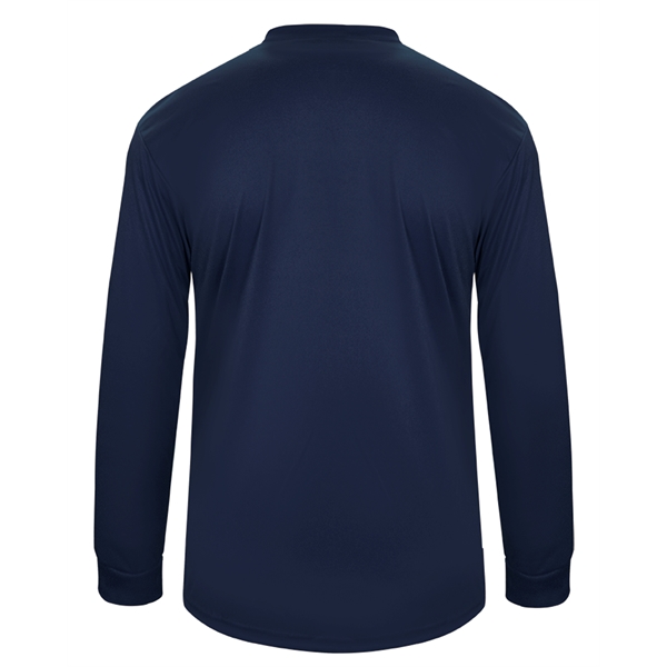 Long sleeve t-shirt with double-needle hem, Self-fabric collar.... from ASI 37461 Augusta Sportswear