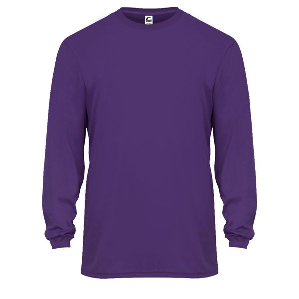 Long sleeve t-shirt with double-needle hem, Self-fabric collar.... from ASI 37461 Augusta Sportswear