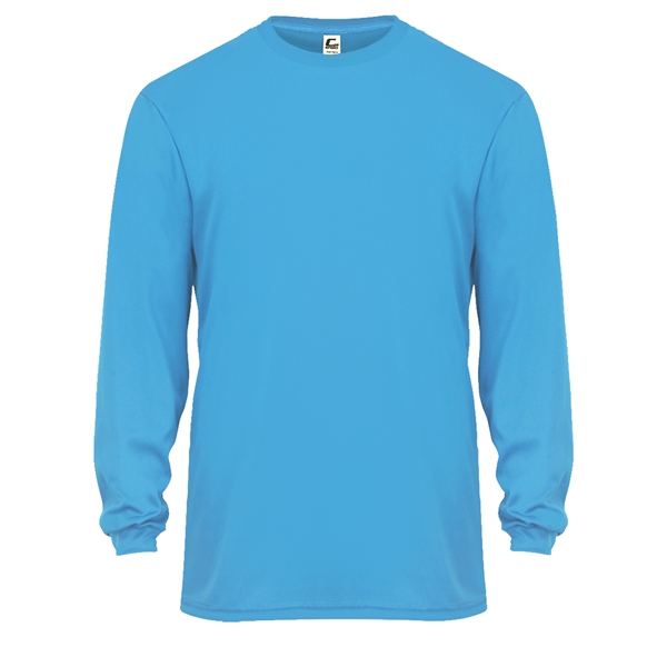 Long sleeve t-shirt with double-needle hem, Self-fabric collar.... from ASI 37461 Augusta Sportswear
