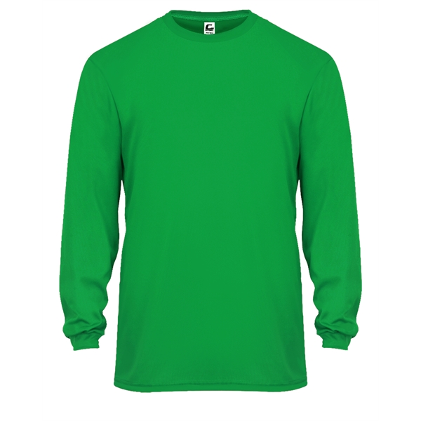 Long sleeve t-shirt with double-needle hem, Self-fabric collar.... from ASI 37461 Augusta Sportswear