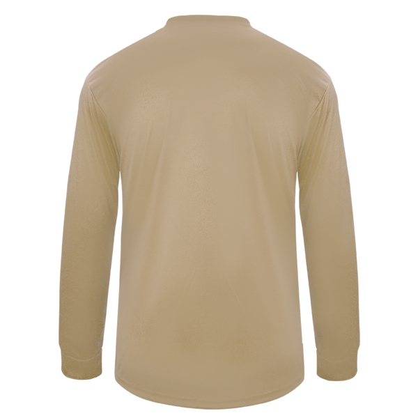 Long sleeve t-shirt with double-needle hem, Self-fabric collar.... from ASI 37461 Augusta Sportswear