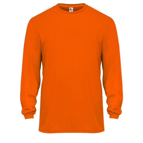 Long sleeve t-shirt with double-needle hem, Self-fabric collar.... from ASI 37461 Augusta Sportswear