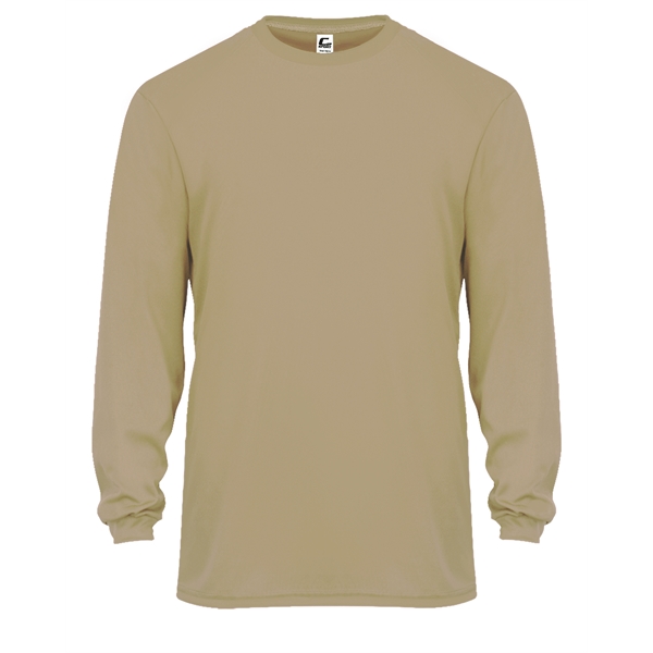 Long sleeve t-shirt with double-needle hem, Self-fabric collar.... from ASI 37461 Augusta Sportswear