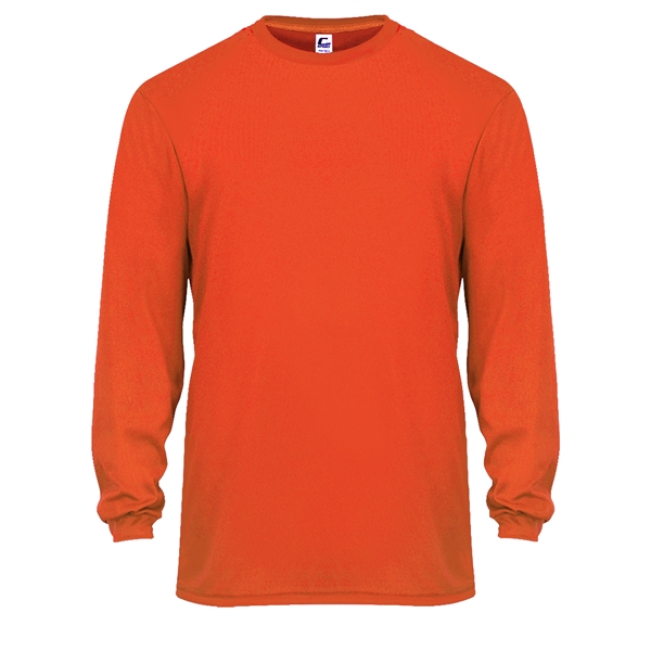 Long sleeve t-shirt with double-needle hem, Self-fabric collar.... from ASI 37461 Augusta Sportswear