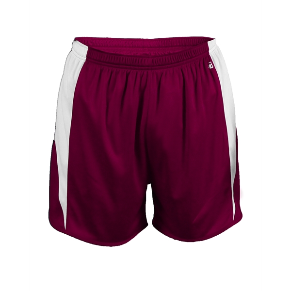 Shorts with 1" covered elastic waistband with drawcord, Inner brief with... from ASI 37461 Augusta Sportswear
