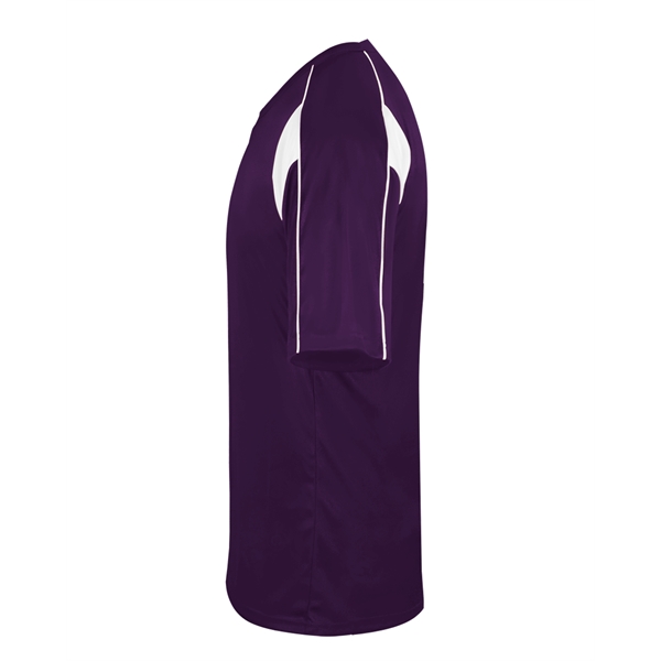 Adult shirt with two button placket, Double-needle hem.... from ASI 37461 Augusta Sportswear