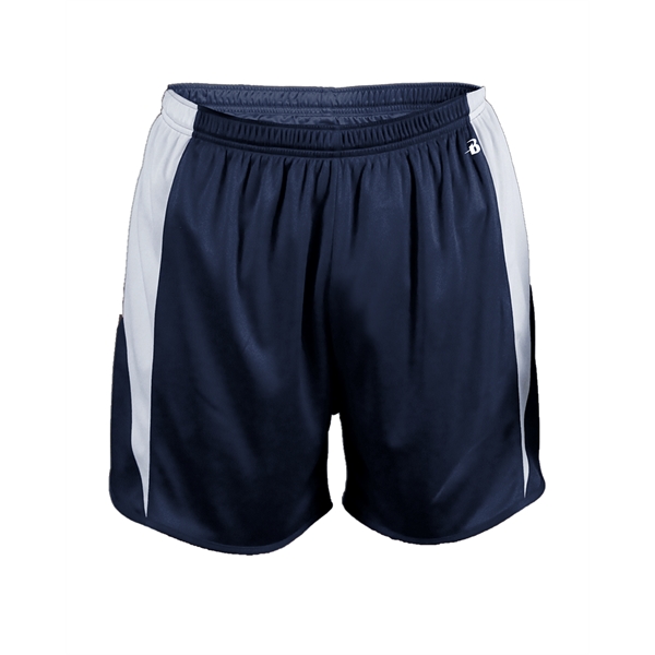 Shorts with 1" covered elastic waistband with drawcord, Inner brief with... from ASI 37461 Augusta Sportswear