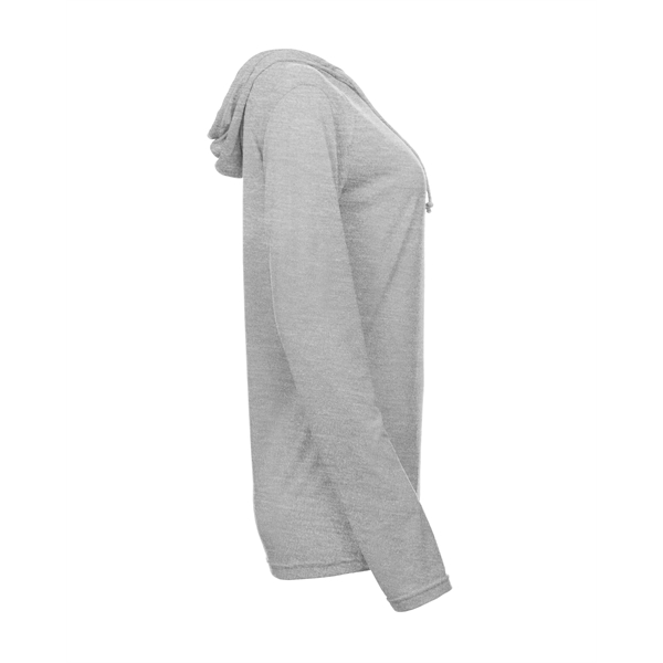 Tri-Blend surplice women's hooded tee.... from ASI 37461 Augusta Sportswear