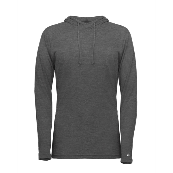 Tri-Blend surplice women's hooded tee.... from ASI 37461 Augusta Sportswear