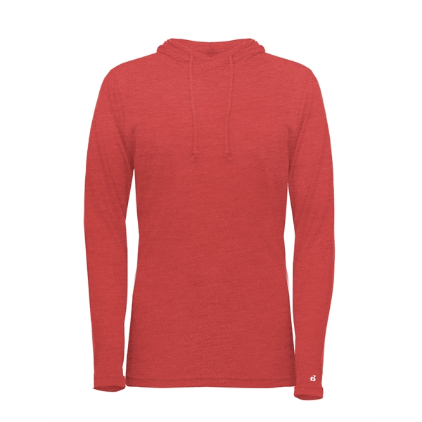 Tri-Blend surplice women's hooded tee.... from ASI 37461 Augusta Sportswear