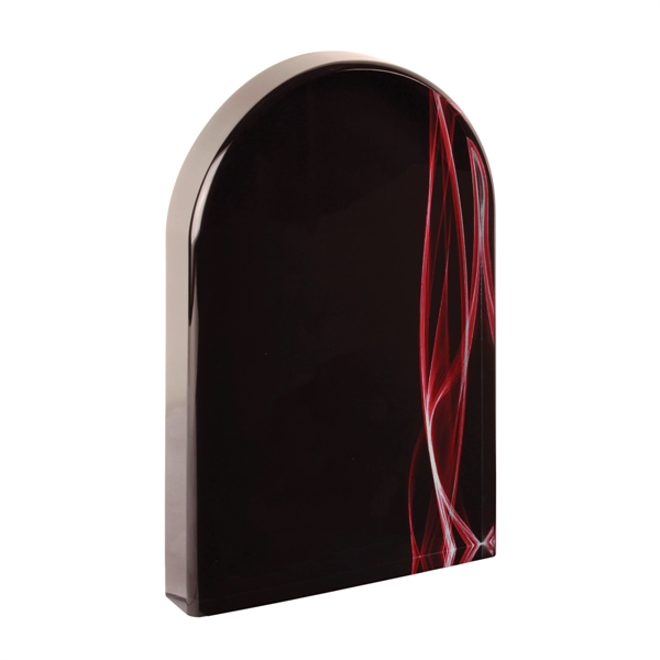 5" x 1" x 8" freestanding arch-shaped acrylic award.... from ASI 74601 Calico