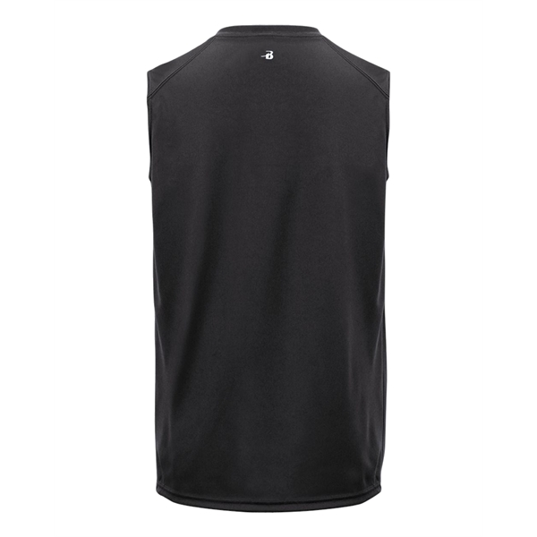 Youth sleeveless tee with sport paneled shoulder for maximum movement, heat... from ASI 37461 Augusta Sportswear