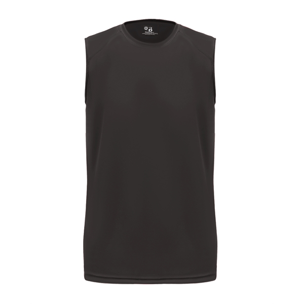 Youth sleeveless tee with sport paneled shoulder for maximum movement, heat... from ASI 37461 Augusta Sportswear