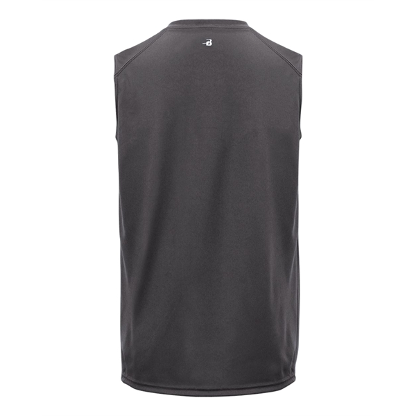 Youth sleeveless tee with sport paneled shoulder for maximum movement, heat... from ASI 37461 Augusta Sportswear