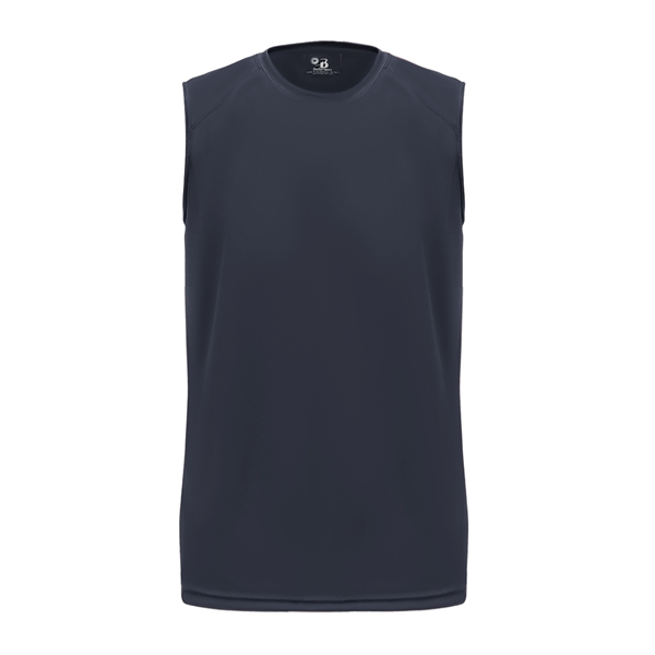Youth sleeveless tee with sport paneled shoulder for maximum movement, heat... from ASI 37461 Augusta Sportswear