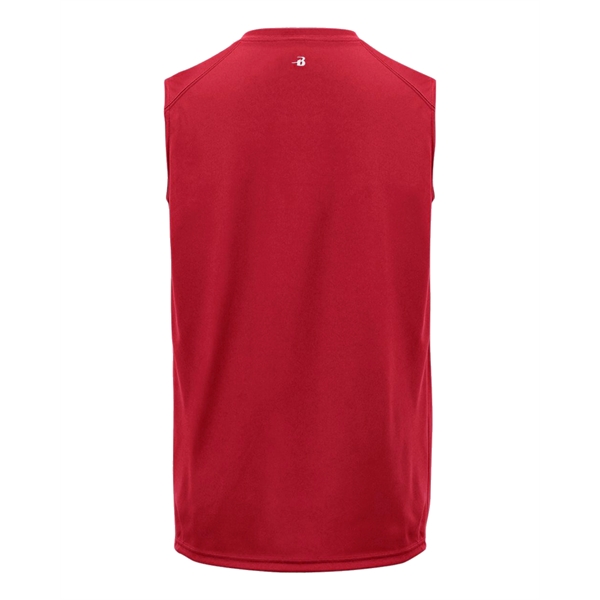 Youth sleeveless tee with sport paneled shoulder for maximum movement, heat... from ASI 37461 Augusta Sportswear
