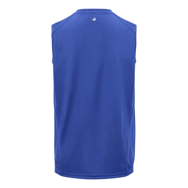 Youth sleeveless tee with sport paneled shoulder for maximum movement, heat... from ASI 37461 Augusta Sportswear