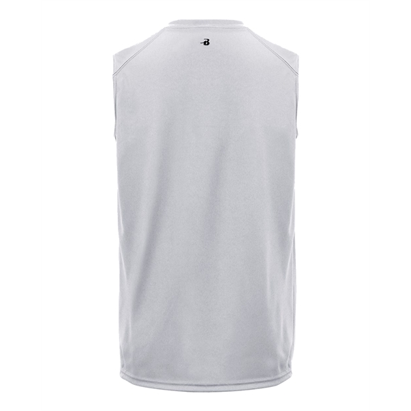 Youth sleeveless tee with sport paneled shoulder for maximum movement, heat... from ASI 37461 Augusta Sportswear