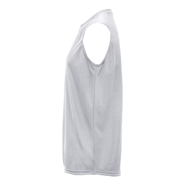Youth sleeveless tee with sport paneled shoulder for maximum movement, heat... from ASI 37461 Augusta Sportswear