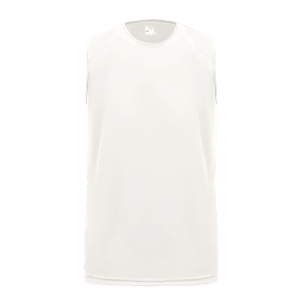 Youth sleeveless tee with sport paneled shoulder for maximum movement, heat... from ASI 37461 Augusta Sportswear