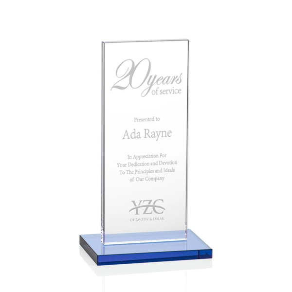 This illustrious Starfire Crystal award stands upright on an elegant Sky... from ASI 84592 St Regis Group / St Regis