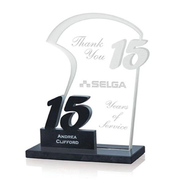 A Beautiful Line of Dynamic Waterjet Cut Awards... from ASI 84592 St Regis Group / St Regis