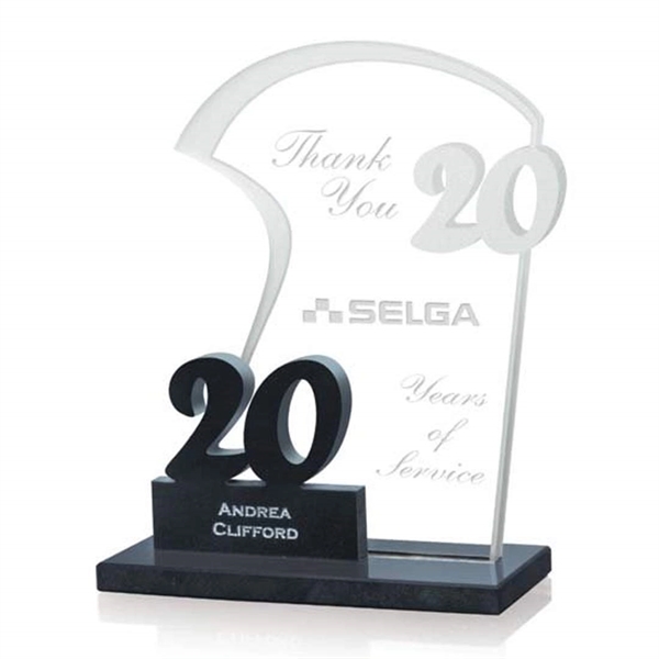 A Beautiful Line of Dynamic Waterjet Cut Awards... from ASI 84592 St Regis Group / St Regis